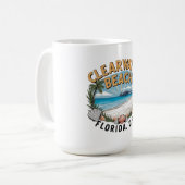 Mug Clearwater Beach Retro Vignette (Devant gauche)