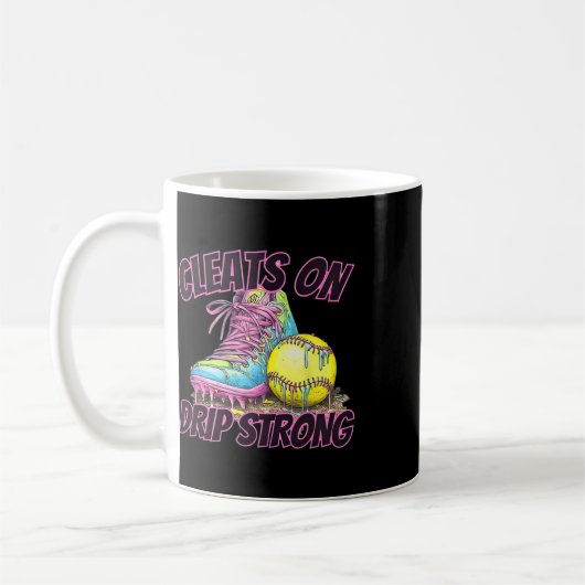 Mug Cleats On Drip Strong Softll Drip Softll Mom Retro (Gauche)