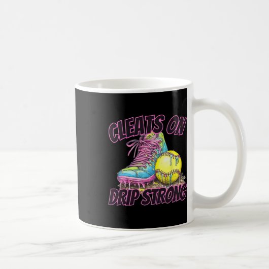 Mug Cleats On Drip Strong Softll Drip Softll Mom Retro (Droite)
