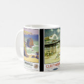 Mug Cleethorpes Newquay et Cornwall (Devant gauche)