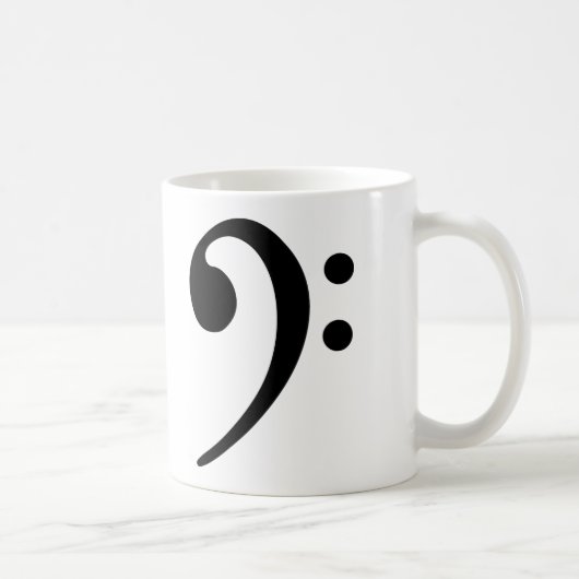 Mug Clef basse (Droite)
