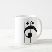 Mug Clef basse fâchée (Devant droit)