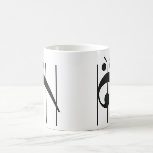 Mug Clef basse fâchée (Centre)