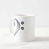 Mug Clef basse métallique (Devant gauche)