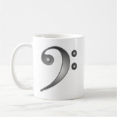 Mug Clef basse métallique (Gauche)