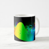 Mug Clef notes amour musique coeur (Devant droit)