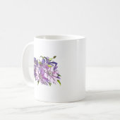 Mug Clematis rose (Devant gauche)