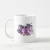Mug Clematis rose (Gauche)