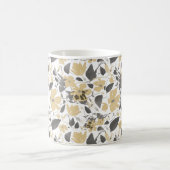 Mug Clematis Vine Élégante Fleurs Jaunes (Centre)