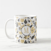 Mug Clematis Vine Élégante Fleurs Jaunes (Gauche)