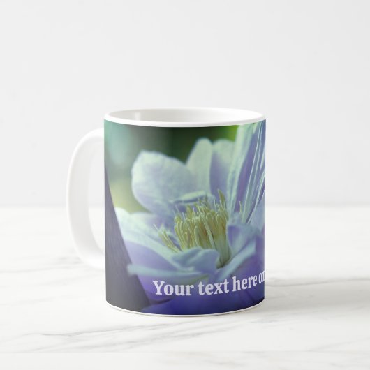 Mug Clématite Nidulée Personnalisée (Devant gauche)