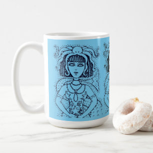 MUG CLEOPATRA OCTOPUS MERMAID, IMAGINAIRE GOTH SIREN