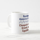 Mug Cléopâtre Était Grec - Histoire (Devant gauche)