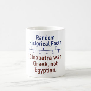 Mug Cléopâtre Était Grec - Histoire