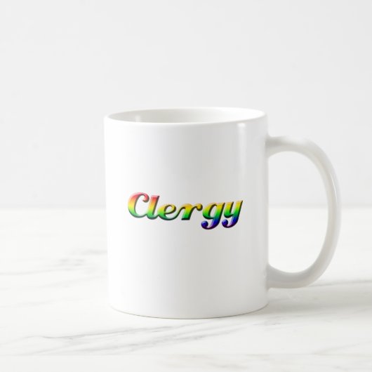 Mug clergé - arc-en-ciel (Droite)