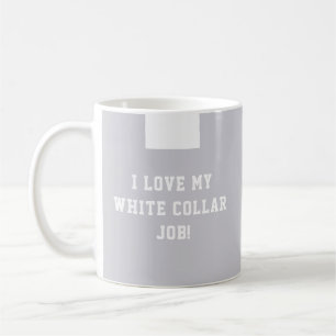 Mug Clergé diacre catholique Collier blanc Religieux