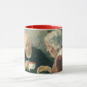 Mug Clergé vintage, café ou thé avec prêtre (Centre)