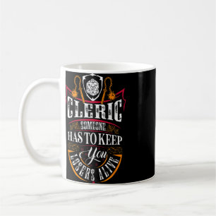 Mug Cleric Dungeons RPG Dragons Jeu 1