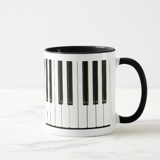 Mug Clés de piano (Droite)