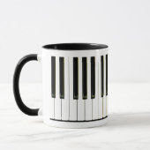 Mug Clés de piano (Gauche)