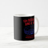 Mug Cleveland Baseball 10 Cent Beer Night (Devant droit)