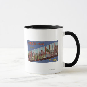 Mug Cleveland, Ohio - grandes scènes 3 de lettre