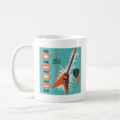Mug Cleveland Ohio | Guitare électrique (Gauche)