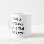 Mug cleveland sports fan, being (Devant gauche)