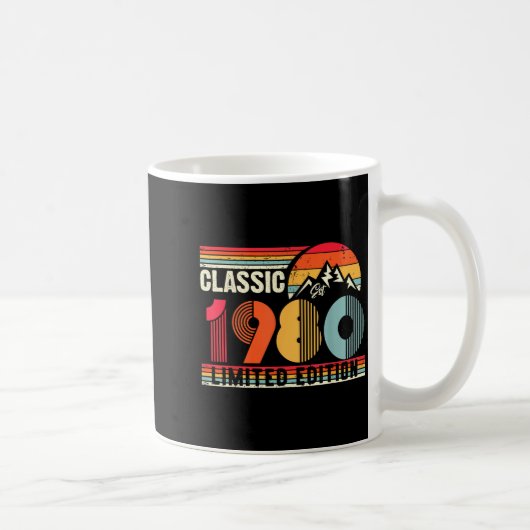 Mug Clic 1980 Limited Edition 45 Year Old 45th Birthda (Droite)