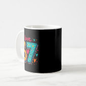 Mug Clic 67 Conception de Meme Drôle de Meme J'adore S (Devant gauche)