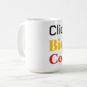 Mug Click, Bid, Collect. Book (Devant gauche)
