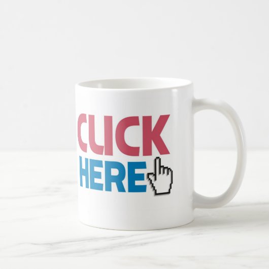 MUG CLICK/CUCK ICI (Droite)