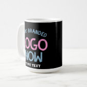 MUG CLIENT SIMPLE CONTEMPORAIN PROPRE NOIR MODE (Devant gauche)