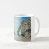 Mug Cliffs at Etracétate 1885 par Claude Monet (Devant droit)
