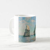 Mug Cliffs at Etracétate 1885 par Claude Monet (Devant gauche)