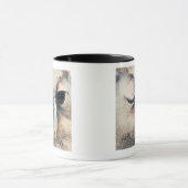 Mug Cligner de l'oeil le hibou (Centre)