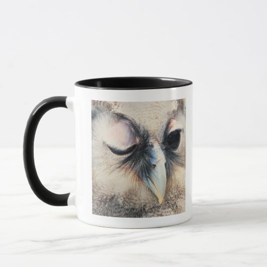 Mug Cligner de l'oeil le hibou (Gauche)