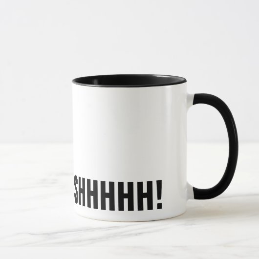 Mug Cligner de l'oeil Père Noël noir gardant des (Droite)