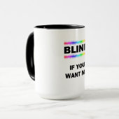 Mug Clignez Si Vous Me Voulez (Devant gauche)