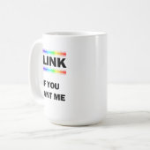 Mug Clignez Si Vous Me Voulez (Devant gauche)