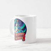 Mug Climb Every Christmas Mountain Design (Devant gauche)