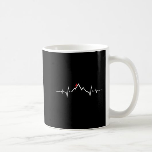 Mug Climber Climbing Heartbeat  (Droite)