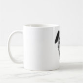 Mug Clin d'évier et langue rouge — Fermer le portrait (Gauche)