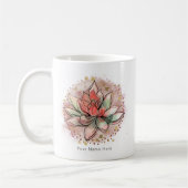 Mug Clinique de guérison de Yoga Succulent Spa thérape (Gauche)