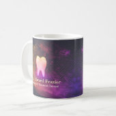 Mug Clinique dentaire professionnelle Rose Gold Tooth (Devant gauche)