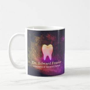 Mug Clinique dentaire professionnelle Rose Gold Tooth