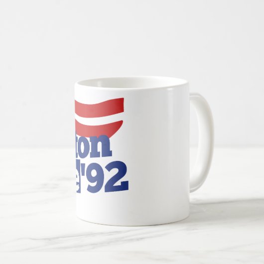 Mug Clinton Gore 92 rétro 90s Bill Clinton al gore (Devant droit)