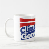 Mug Clinton Gore 92 rétro 90s Bill Clinton al gore (Gauche)