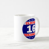 Mug Clinton Kaine 2016 (Devant droit)