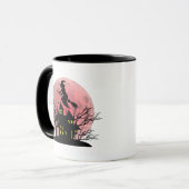 Mug Clipart de la coupe d'Halloween (Devant gauche)
